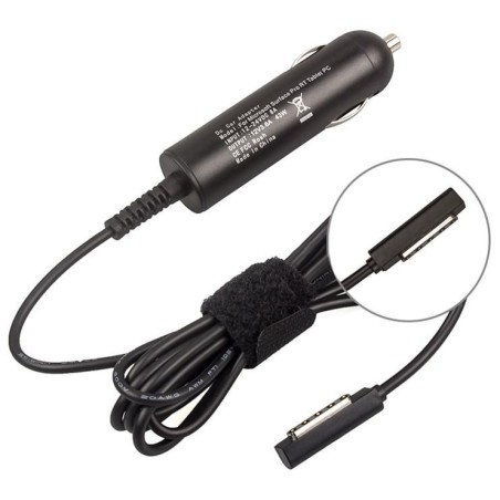 CoreParts Car Adapter for MS Surface (MBXMS-DC0001) - Reliable Power On-the-Go